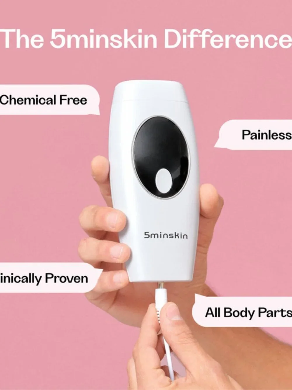 Sculpt 2.0 Painless IPL Chemical Free Full Body Permanent Hair Removal Device